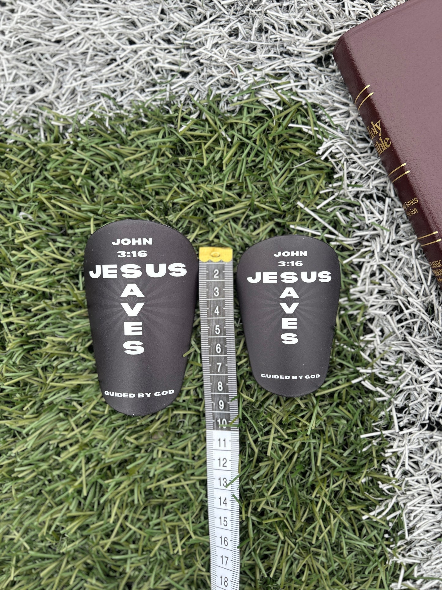 Jesus Saves (Mini Shinguards)