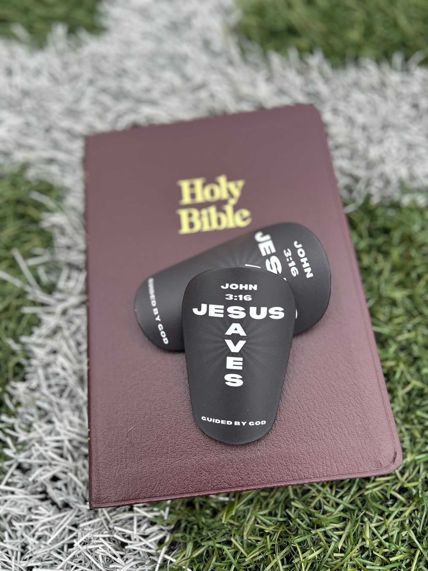 Jesus Saves (Mini Shinguards)