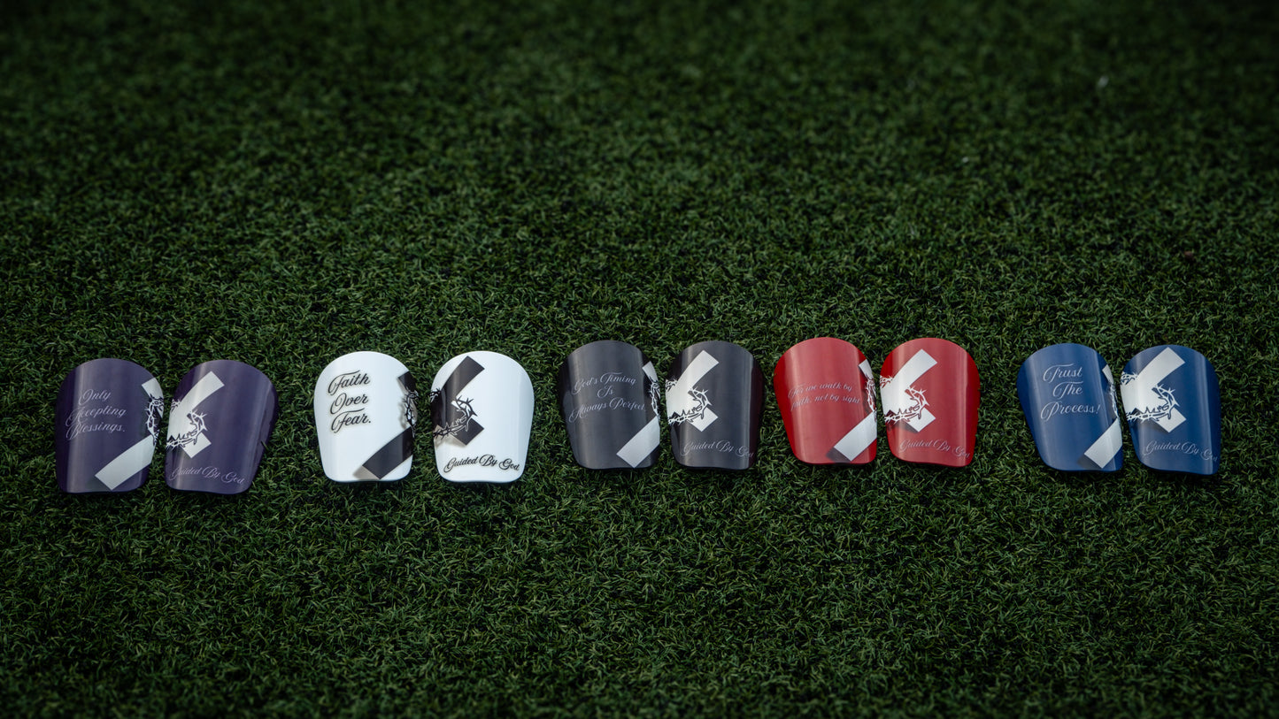 Split Cross Shin Guard