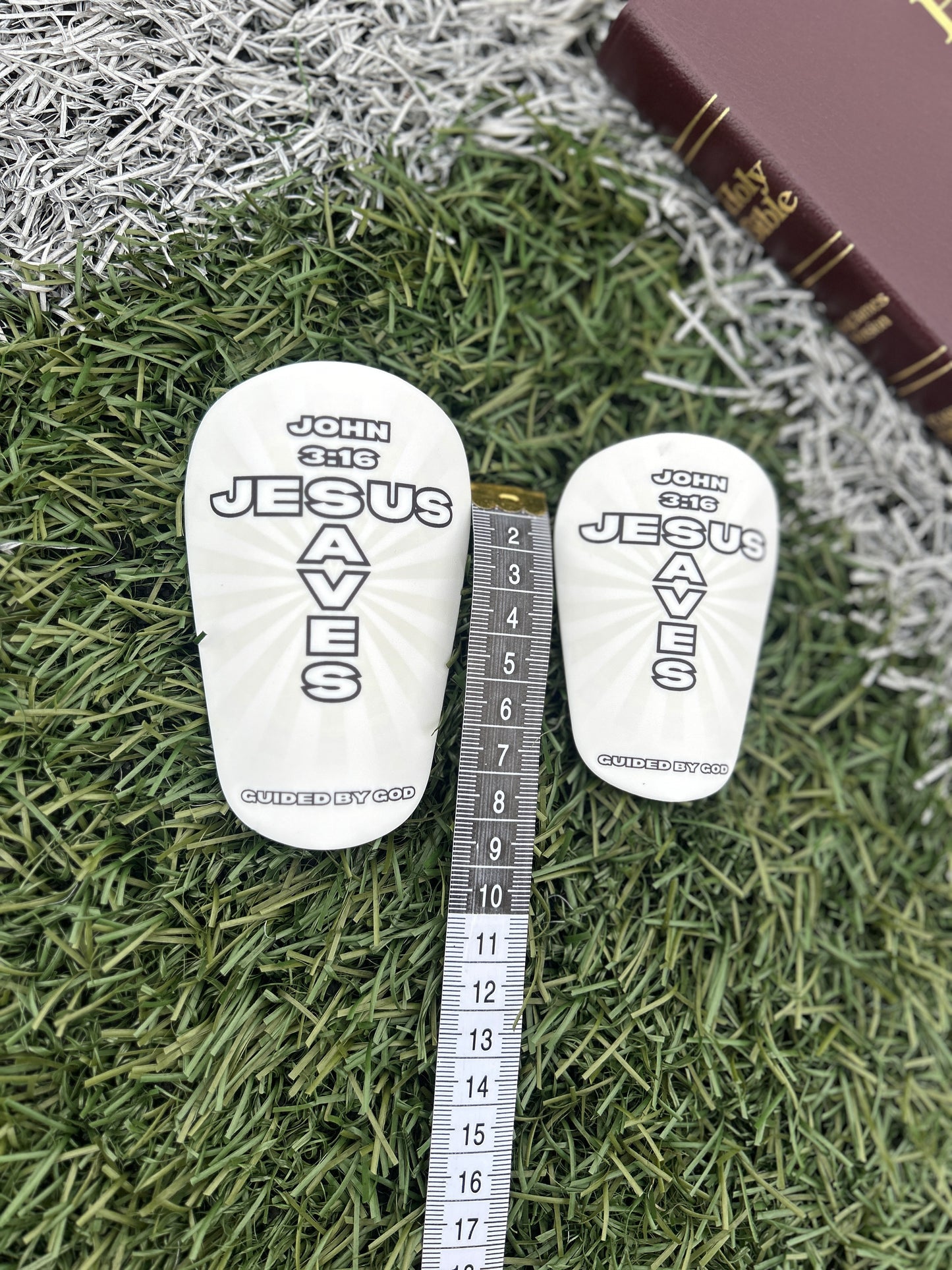 Jesus Saves (Mini Shinguards)